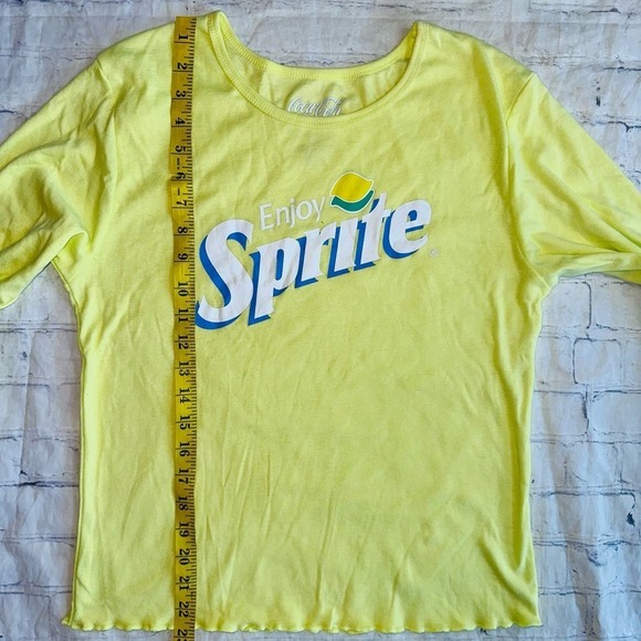 NWOT Junior’s XXL Coca Cola Sprite Graphic LS TShirt - Picture 4 of 5